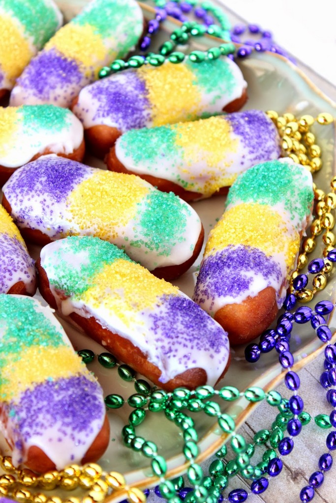 Mini Long Johns for Mardi Gras Long John Recipe