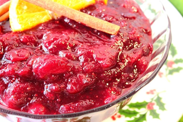 Pineapple Cardamom Cranberry Sauce - www.kudoskitchenbyrenee.com Pineapple Cardamom Cranberry Sauce