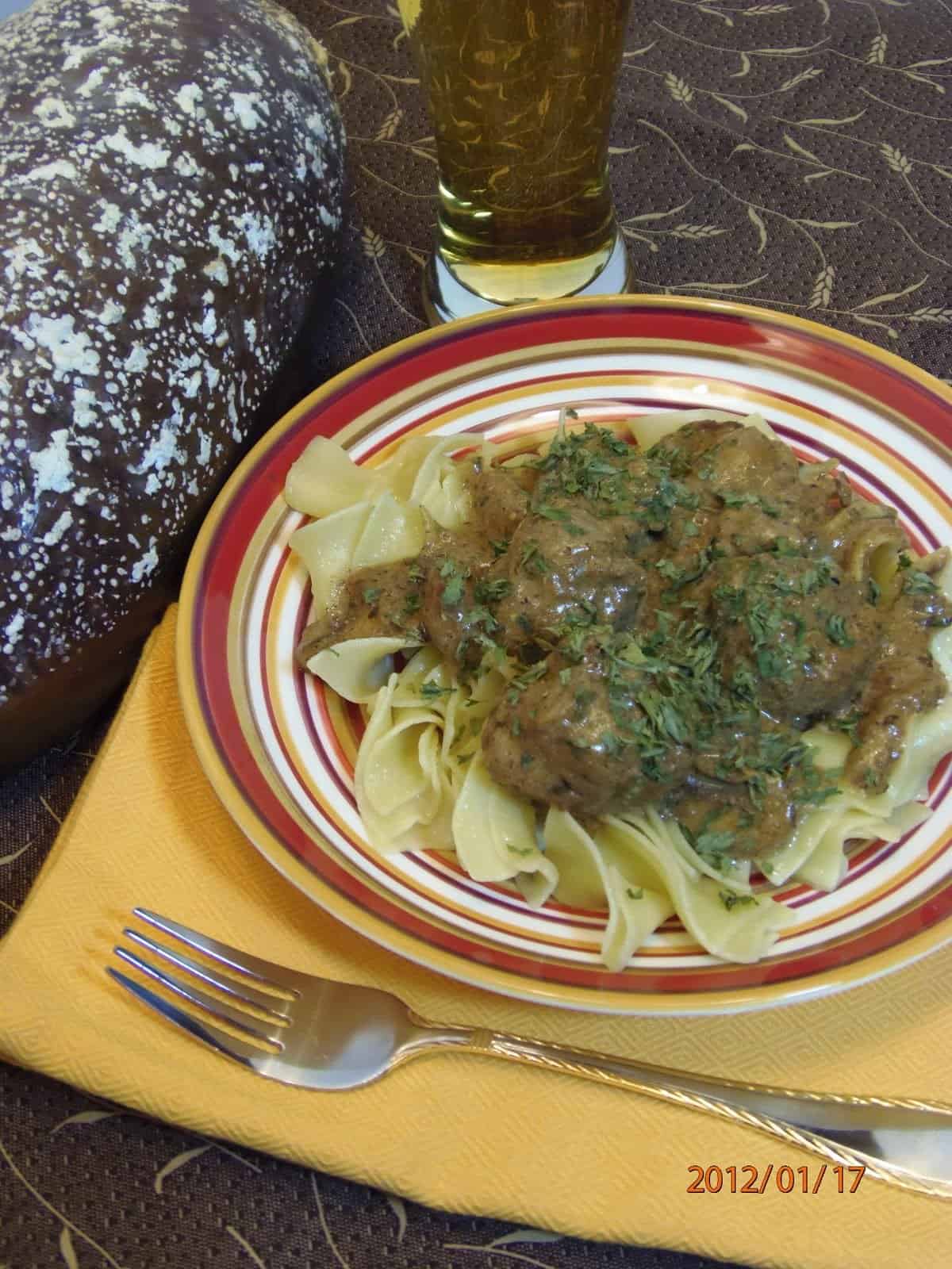 German Caraway Meatballs in Cream Sauce German Caraway Meatball Recipe