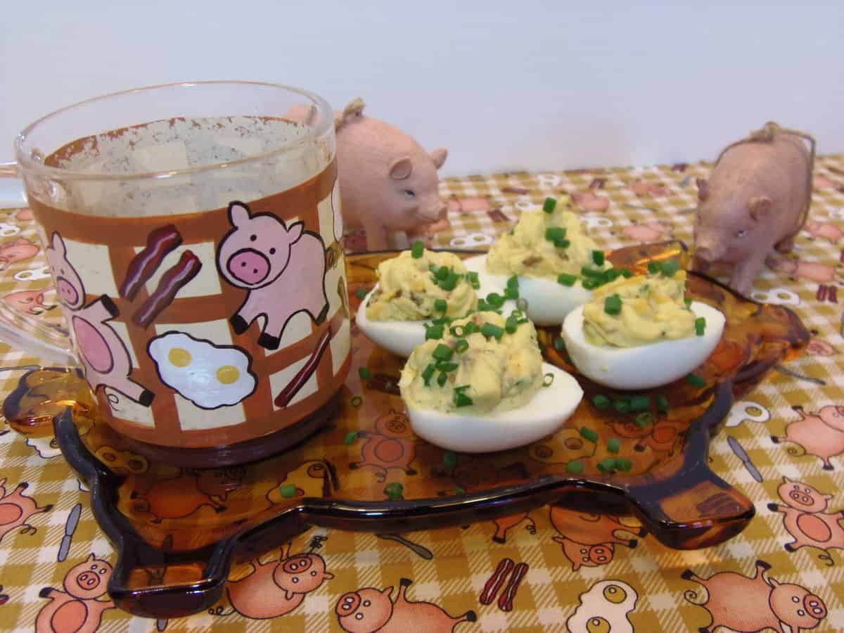 Deviled Eggs with Bacon Recipe