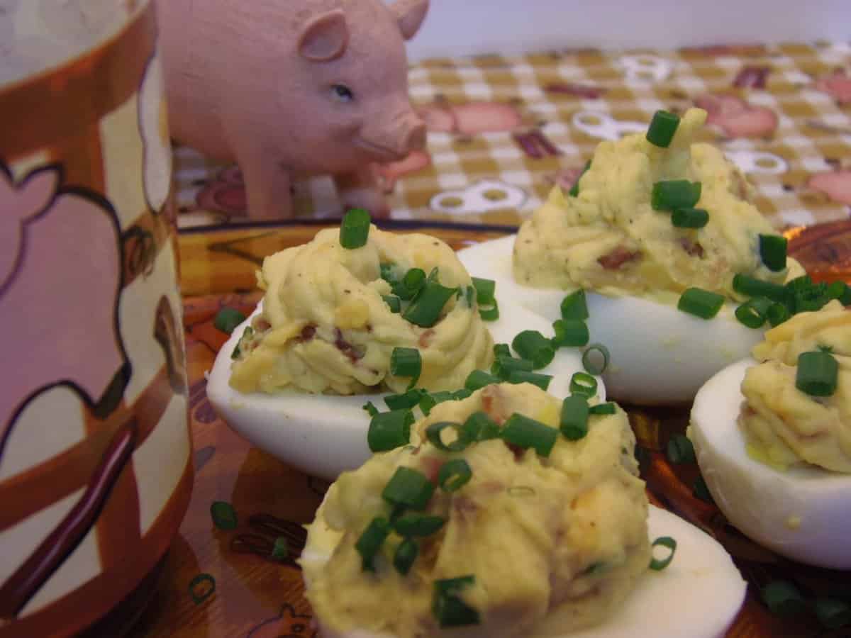 Deviled Egg with Bacon Recipe