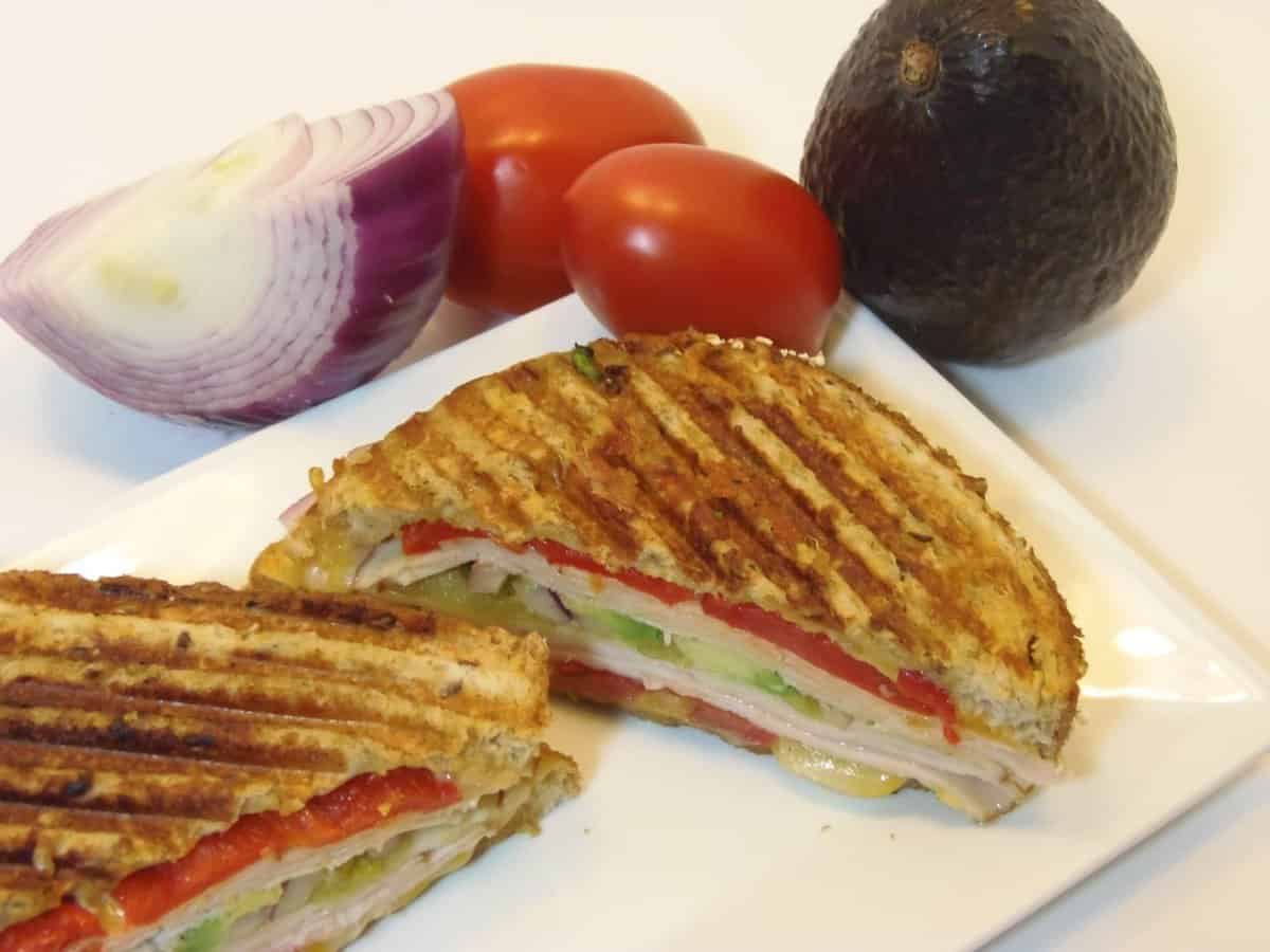 Southwestern Turkey and Chicken Panini Recipe