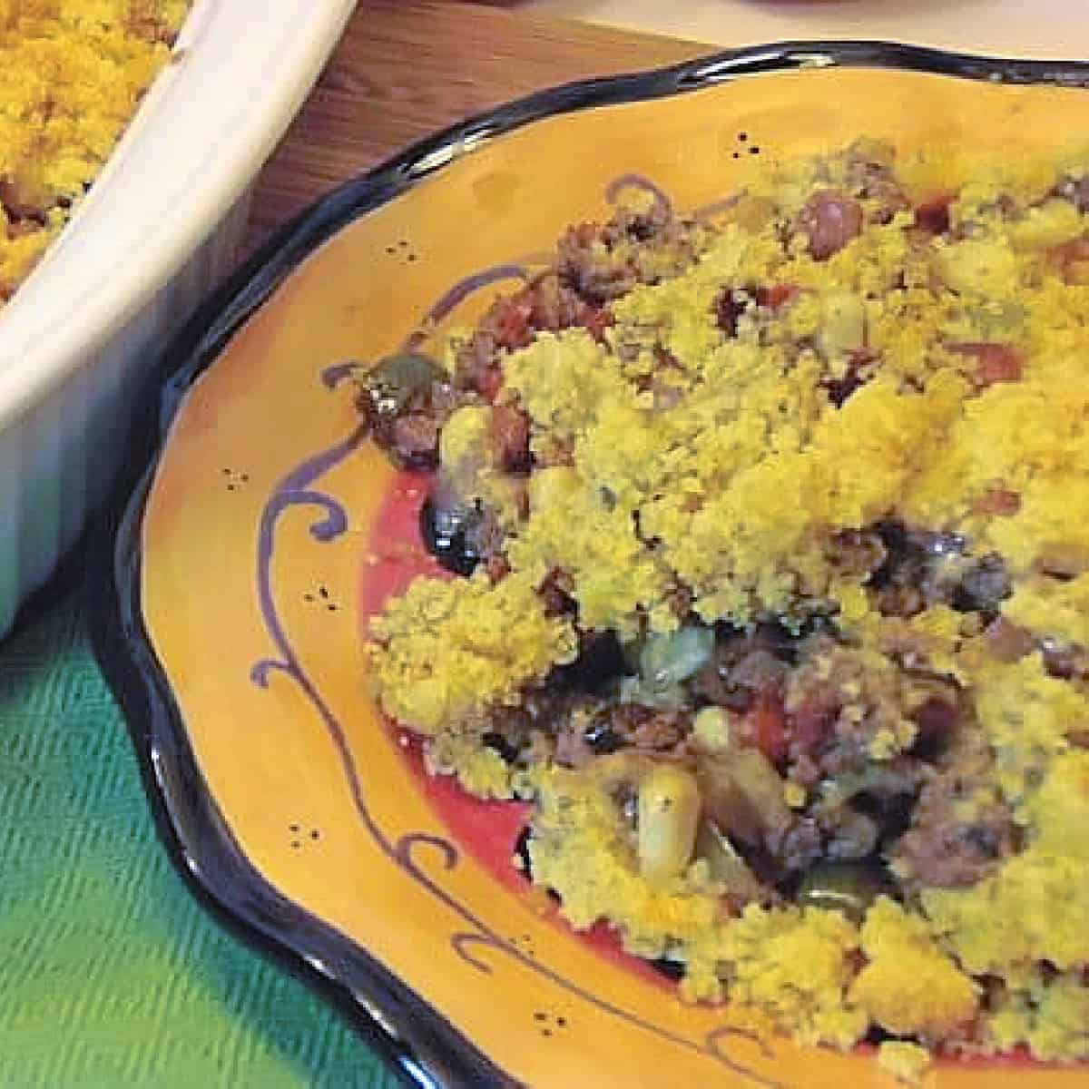 Ground Beef Tamale Casserole Recipe Kudos Kitchen by Renee