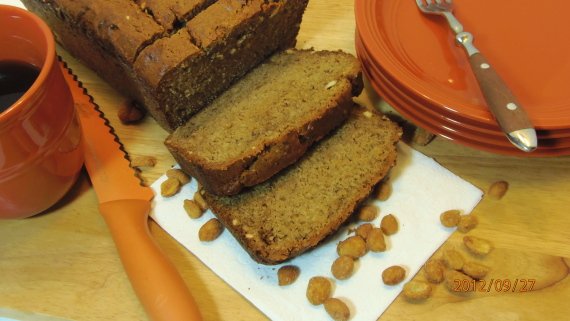 Peanut Butter Banana Bread Recipe