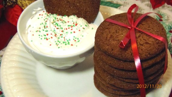 Homemade Gingersnap Cookie Recipe