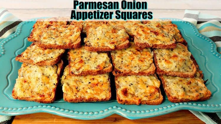 parmesan onion appetizer squares