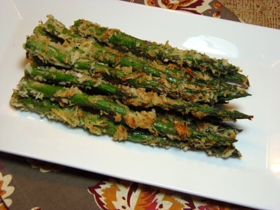 Parmesan Crusted Asparagus Recipe