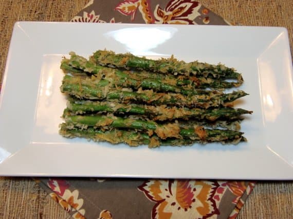 Parmesan Crusted Asparagus Recipe