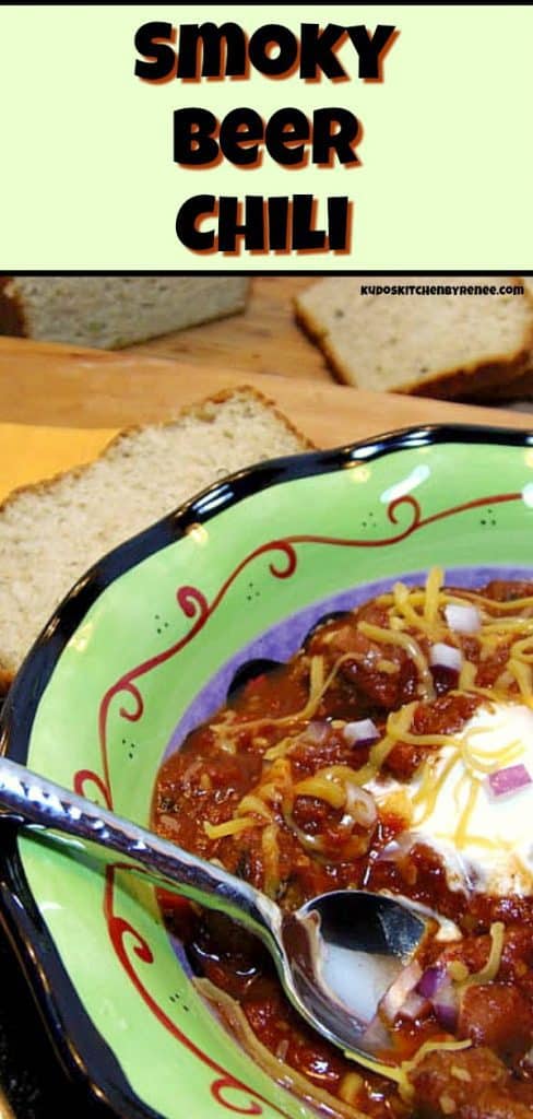 smoky beer chili - kudoskitchenbyrenee.com