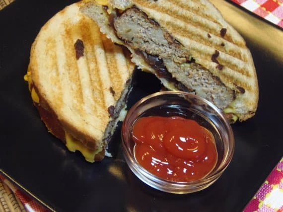 Kudos Kitchen By Renee ~ Turkey Patty Melt Recipe