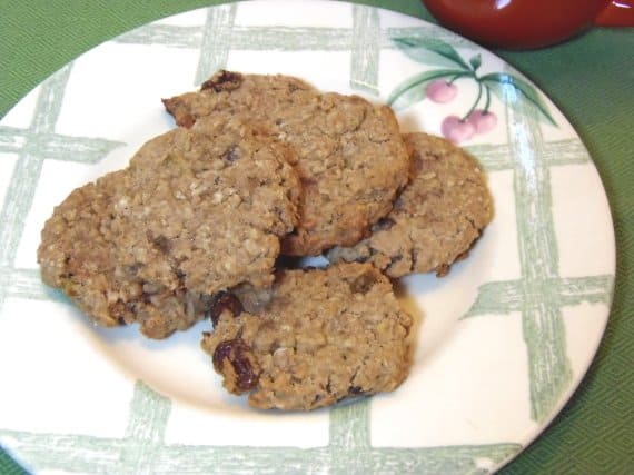 Whole Wheat Oatmeal Raisin Cookie Recipe