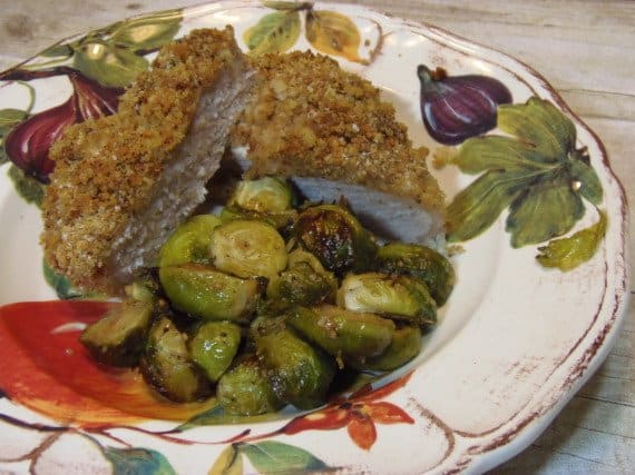 Breaded Dijon Applesauce Pork Chop Recips