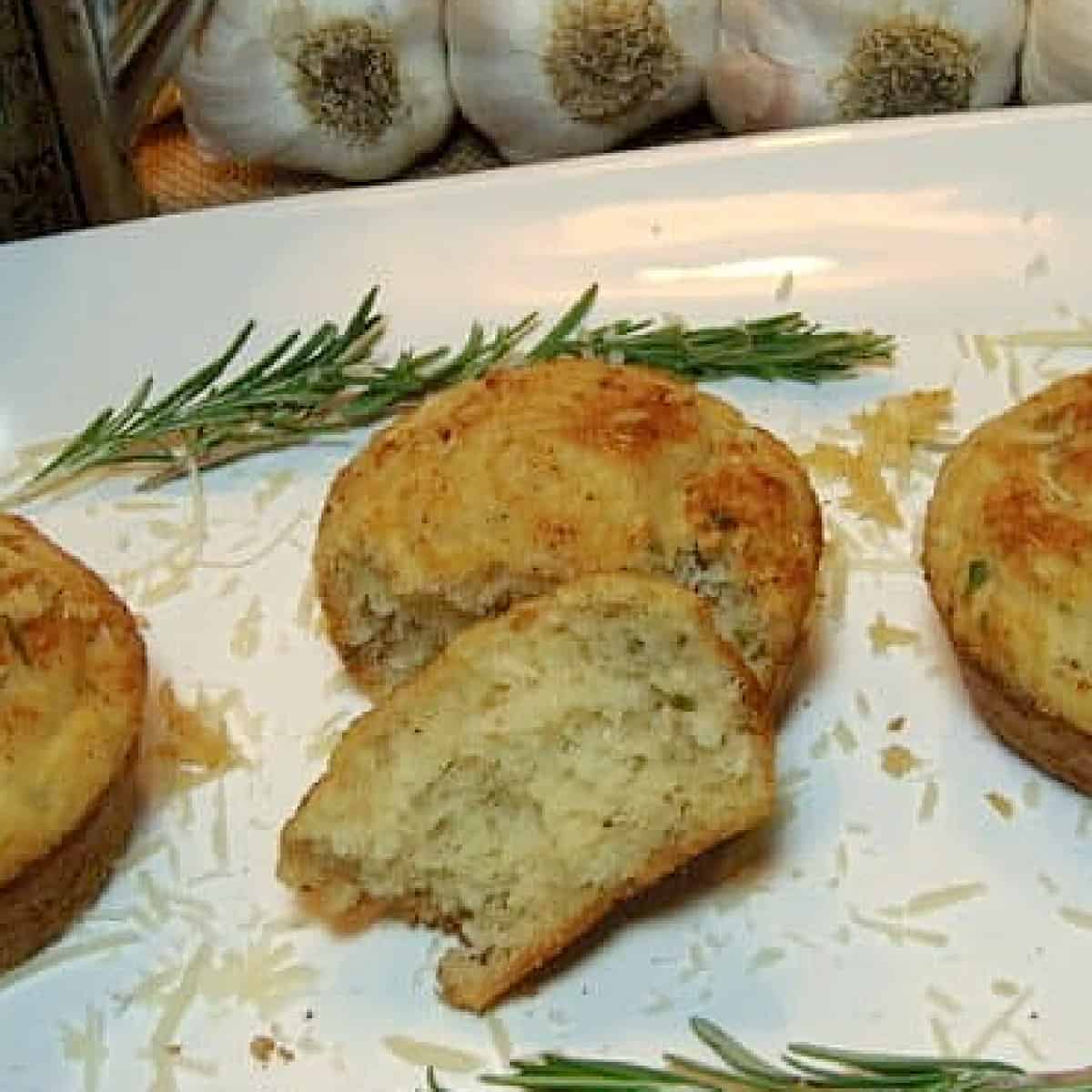 Focaccia Muffins Recipe - Kudos Kitchen by Renee