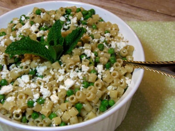 Summertime Pasta Salad With Feta And Mint Summertime Pasta Salad With Feta And Mint Recipe