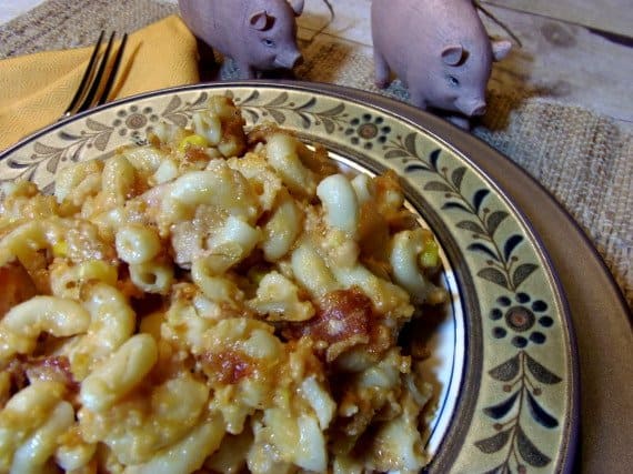 Bacon and Corn Macaroni and Cheese Bacon and Corn Macaroni and Cheese Recipe