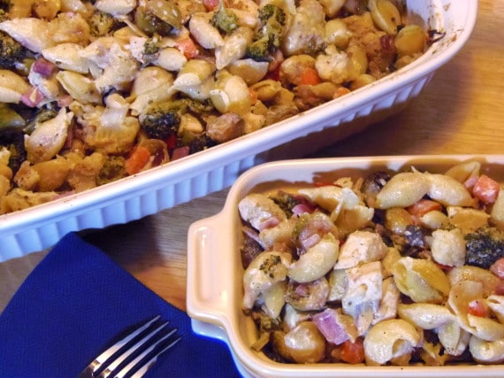 Chicken And Roasted Veggie Casserole Recipe