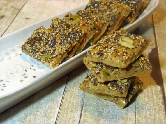 Savory Seed Cracker Recipe