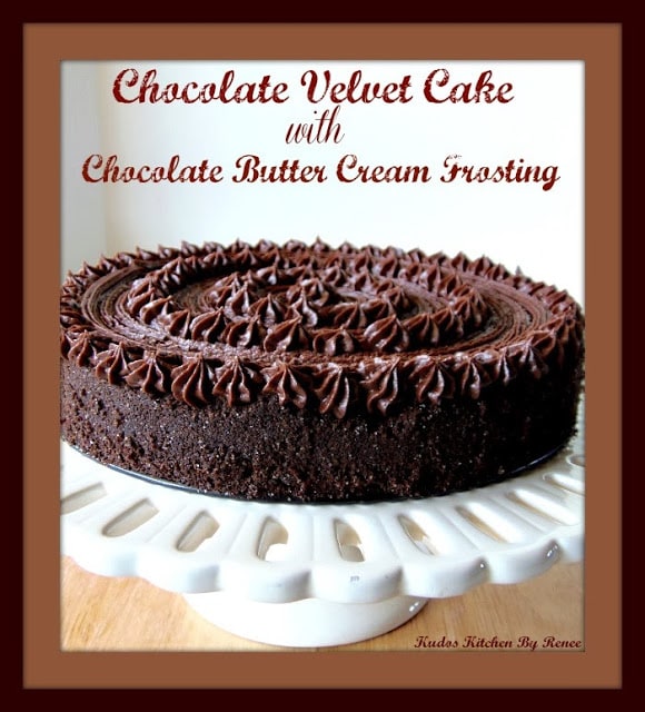 Chocolate Velvet Cake Recipe