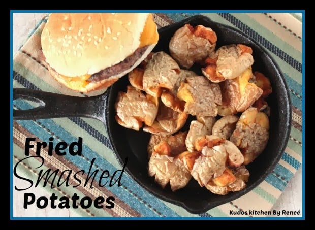 Fried Smashed Potato Recipe