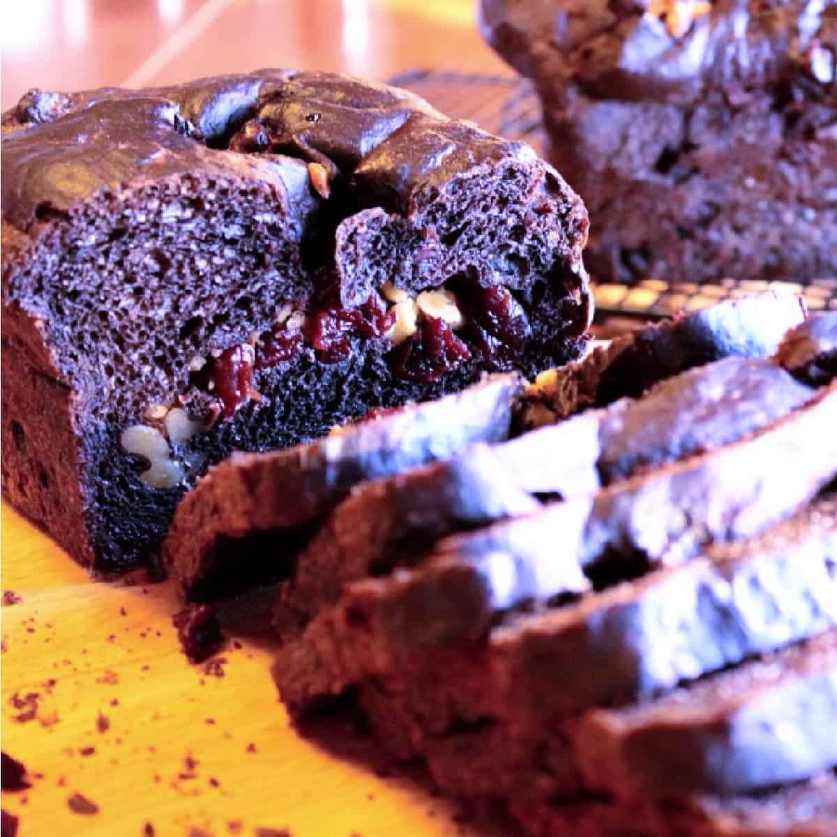Chocolate Cherry Yeast Bread Recipe Kudos Kitchen by Renee