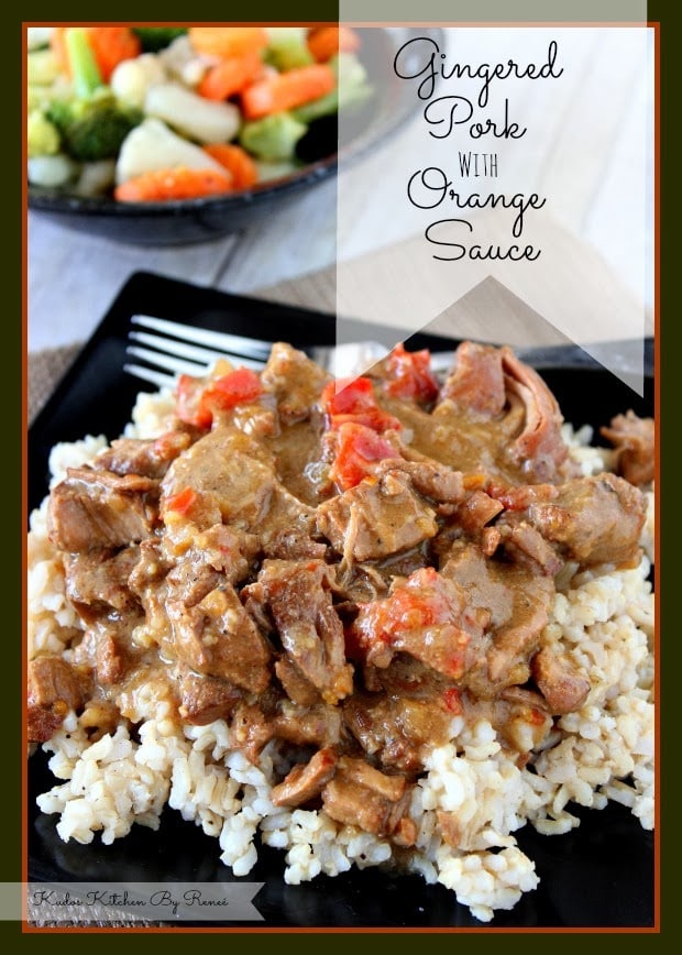 Slow Cooker Gingered Pork with Orange Sauce Recipe