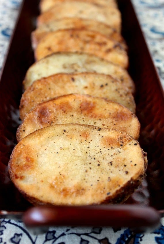 Oven Roasted Potato Slices Recipe