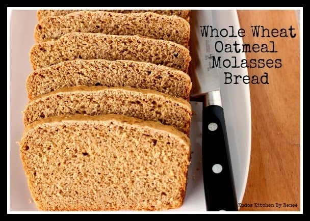 Whole Wheat Oatmeal Molasses Bread Whole Wheat Oatmeal Molasses Bread Recipe