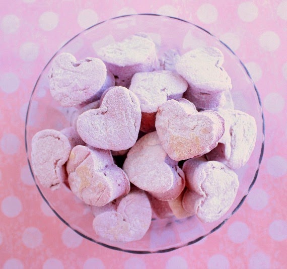 Homemade Heart Marshmallows Recipe - Kudos Kitchen by Renee