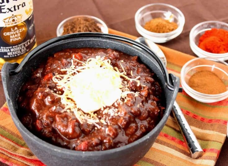 Mole Turkey Chili