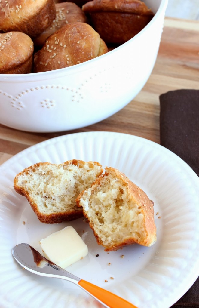 Incredibly Delicious Sesame Seed Dinner Rolls ⋆ Kudos Kitchen by Renee