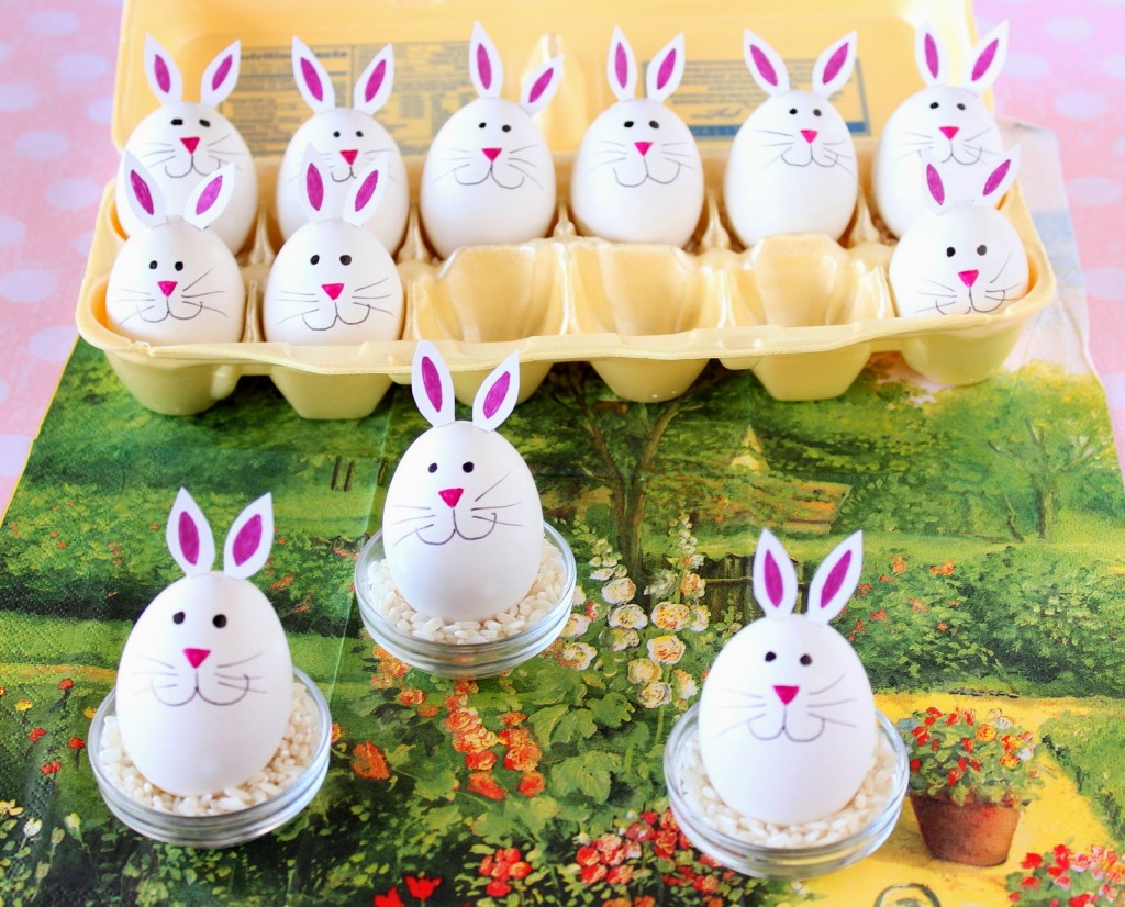 Hard Boiled Bunny Eggs | Kudos Kitchen by Renee Hard Boiled Bunny Eggs Tutorial