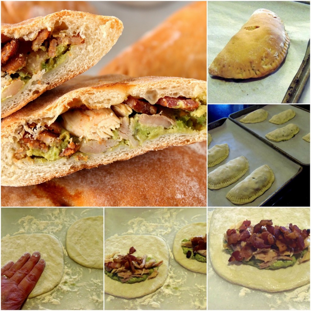 Chicken, Bacon & Avocado Calzones Recipe - kudoskitchenbyrenee.com