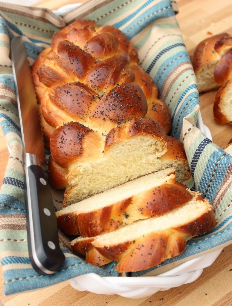 Braided Challah Bread Recipe via Kudos Kitchen By Renee