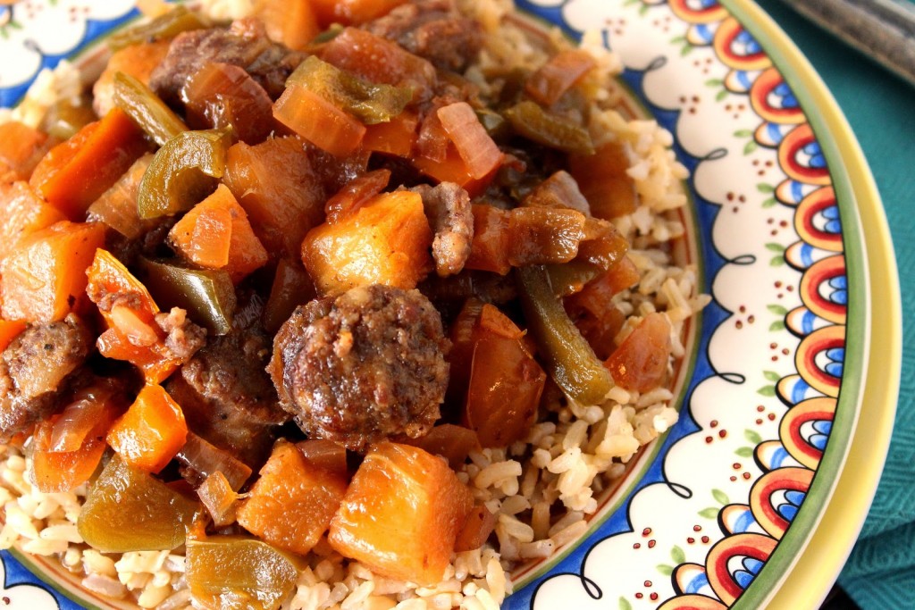 Sweet and Sour Sausage Sweet and Sour Sausage Recipe via Kudos Kitchen By Renee