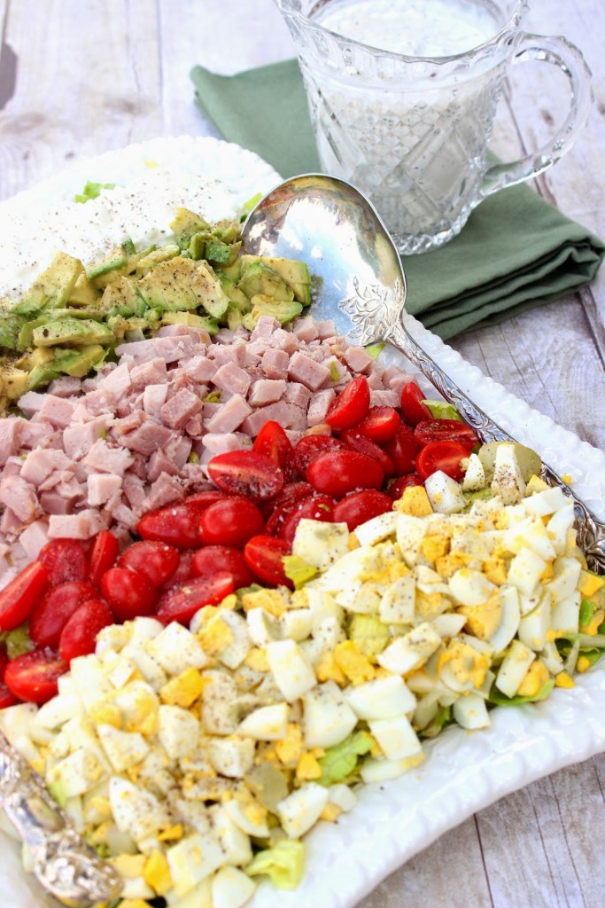 Kudos Cobb Salad Recipe via Kudos Kitchen by Renee