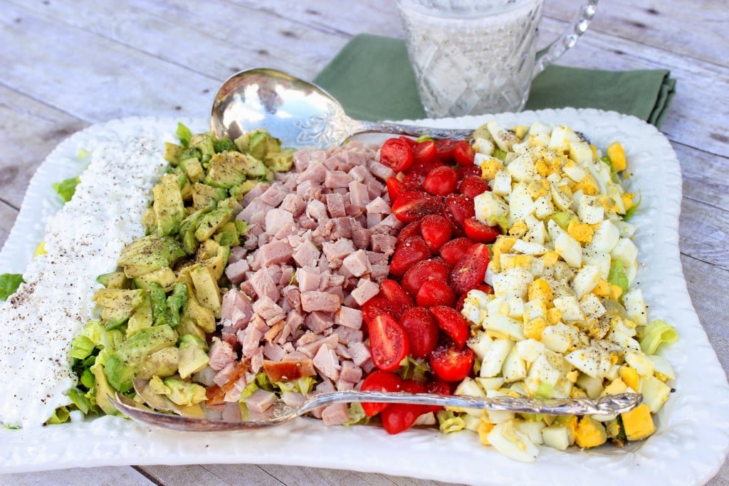 Kudos Cobb Salad Recipe via Kudos Kitchen by Renee