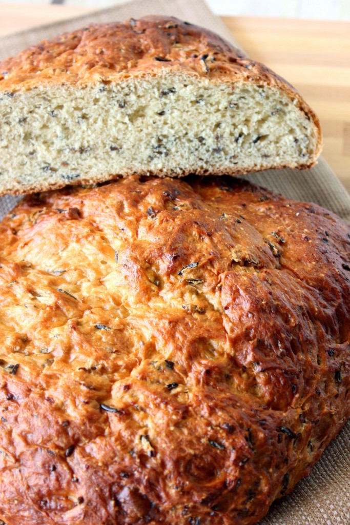 Wile Rice and Onion Bread