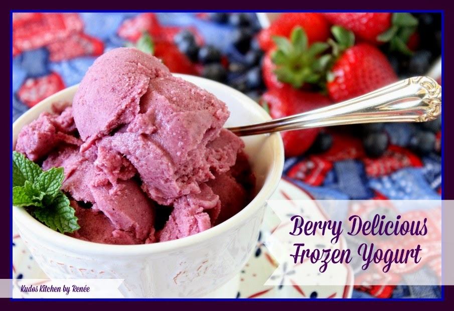 Berry Delicious Frozen Yogurt - kudoskitchenbyrenee.com