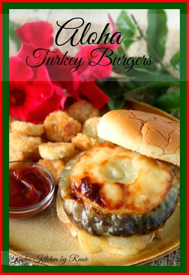 Aloha Turkey Burgers via kudoskitchenbyrenee.com
