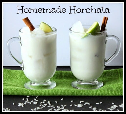 Homemade Horchata Recipe