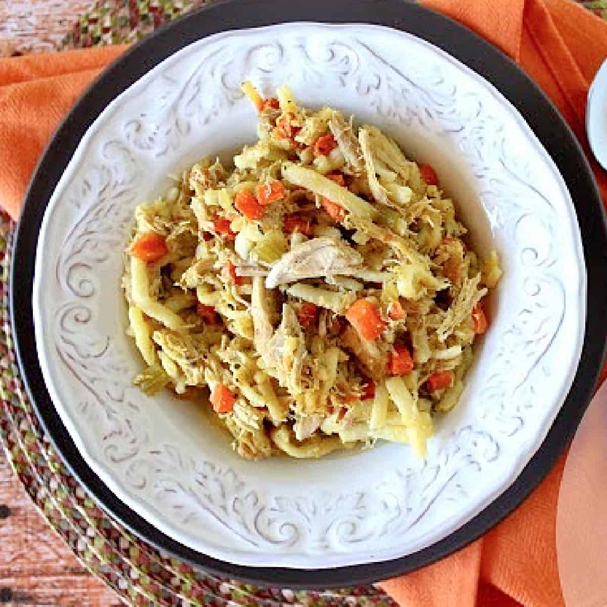 Chicken Noodle Stew Recipe Kudos Kitchen by Renee