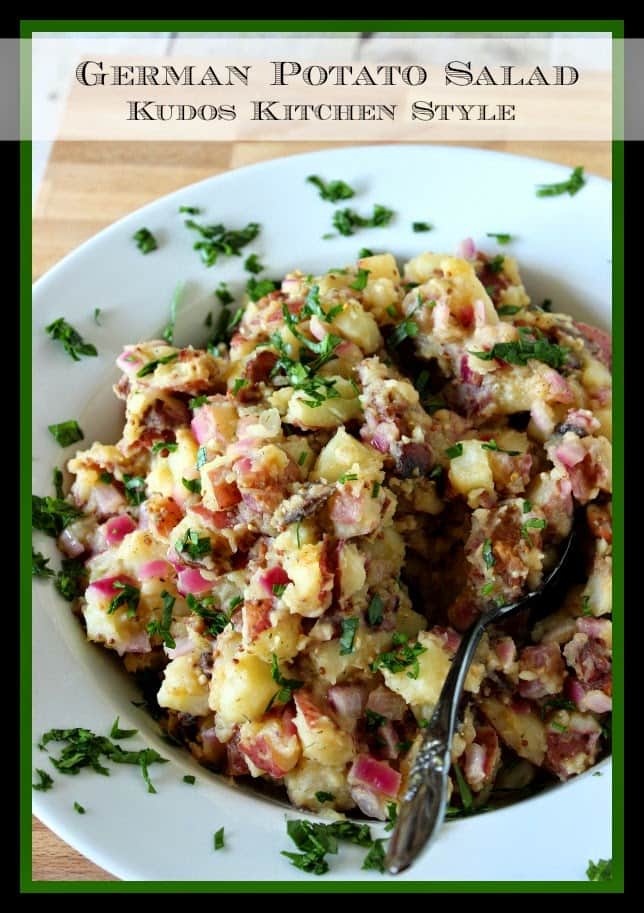 German Potato Salad Recipe - Kudos Kitchen Style