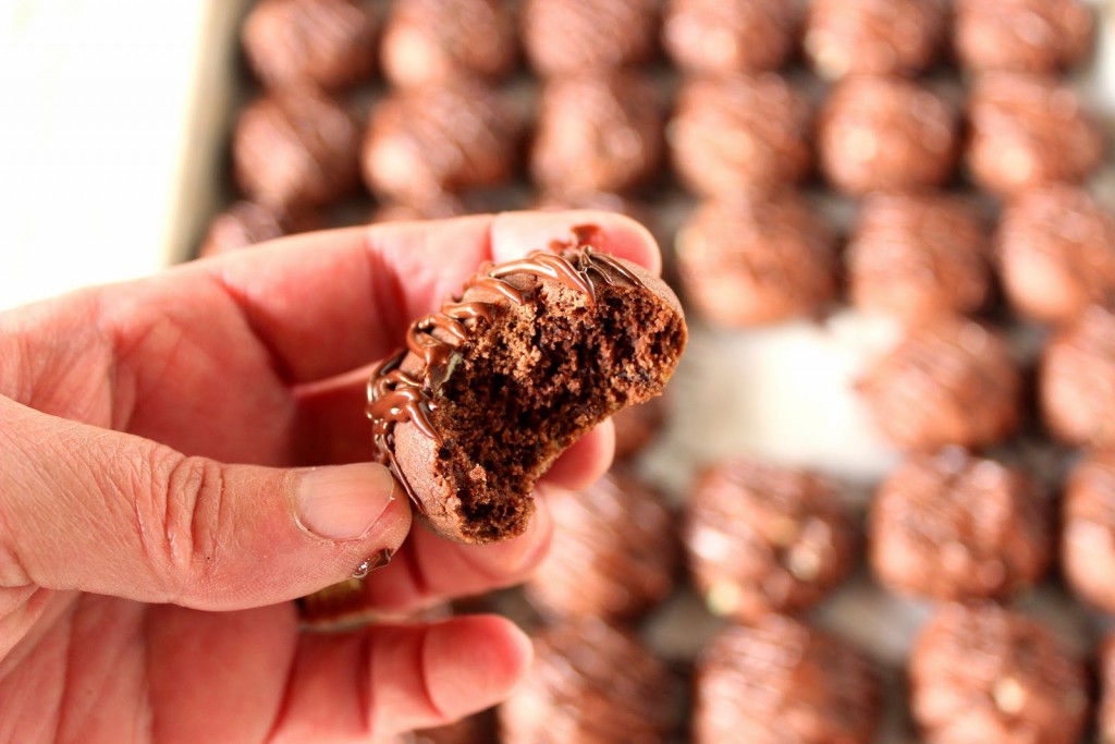 Delicious Double Chocolate Creme de Menthe Cookies