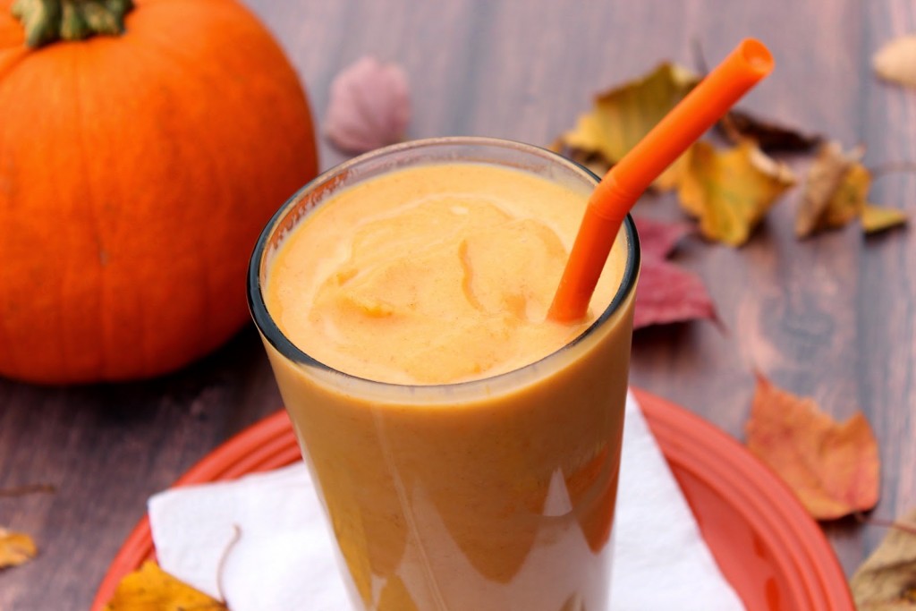 Low-Calorie Pumpkin Pie Malted Milkshake Low-Calorie Pumpkin Pie Malted Milkshake is a creamy and delicious blend of pumpkin, low-fat vanilla yogurt, malted milk powder, vanilla and spices.