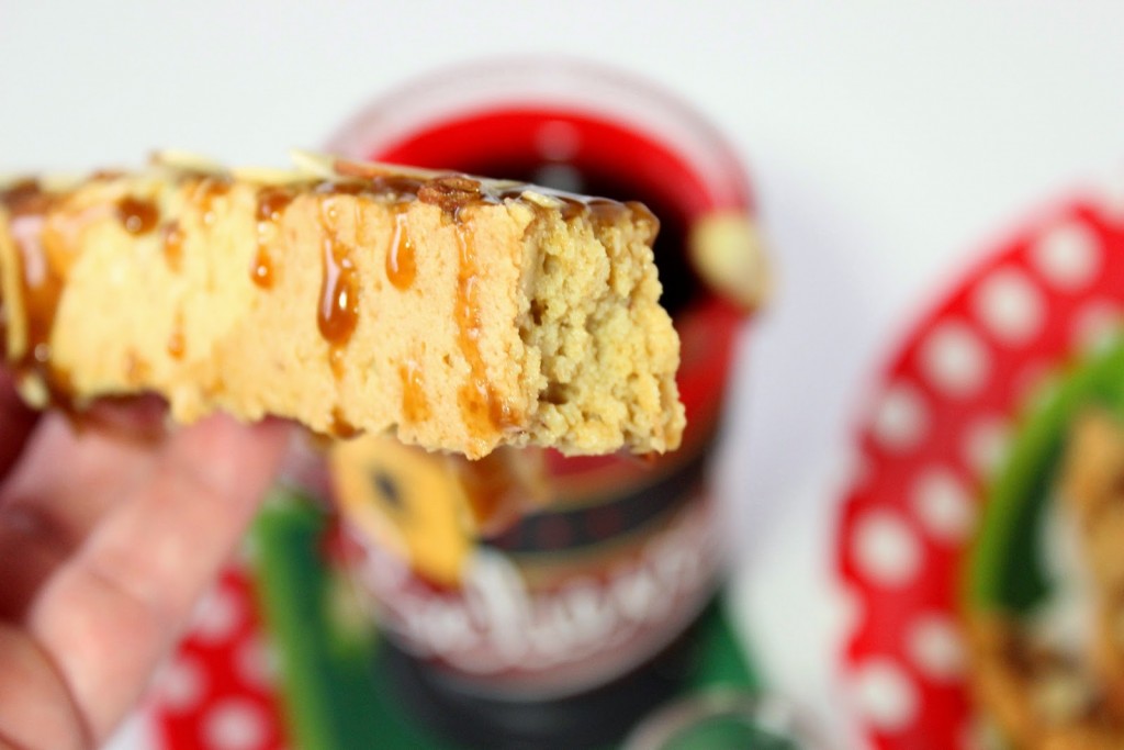 Amaretto Coconut Biscotti with Amaretto Salted Caramel Drizzle Recipe