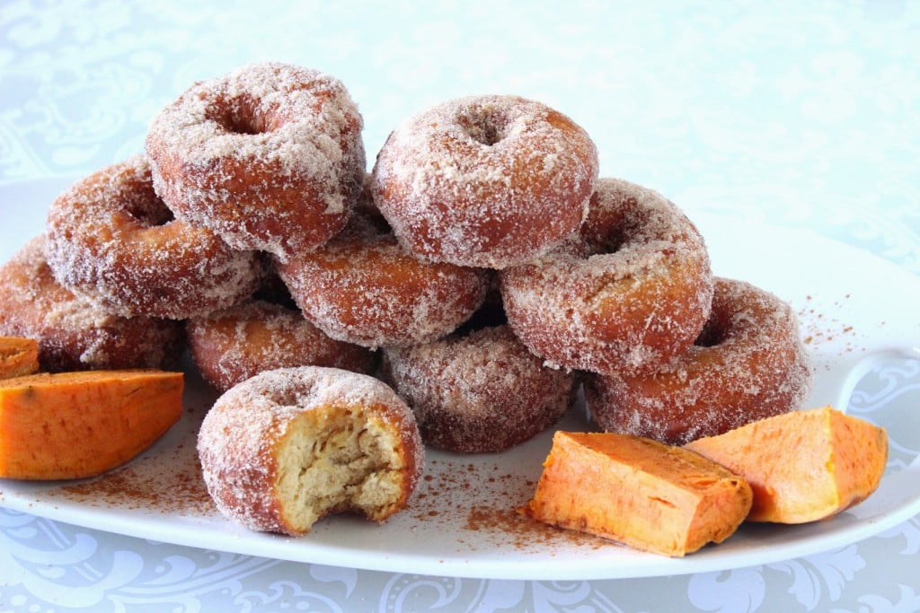 Mashed Sweet Potato Donuts Recipe