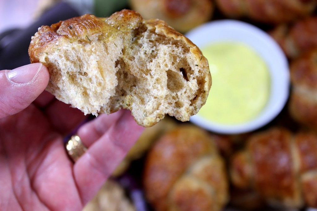  Homemade soft pretzel knots just got a whole lot tastier with the addition of whole wheat flour, beer and dill weed. What's KNOT to love?