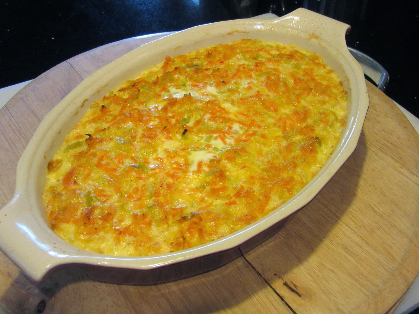 Carrot and Leek Gratin Recipe Kudos Kitchen by Renee