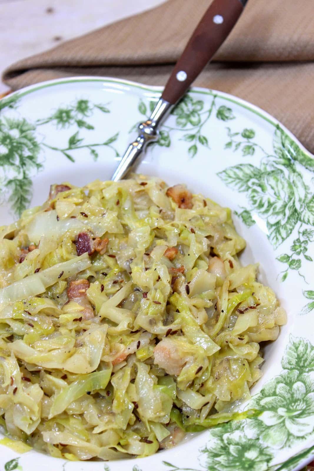 Creamed Cabbage with Bacon and Caraway Recipe Kudos Kitchen