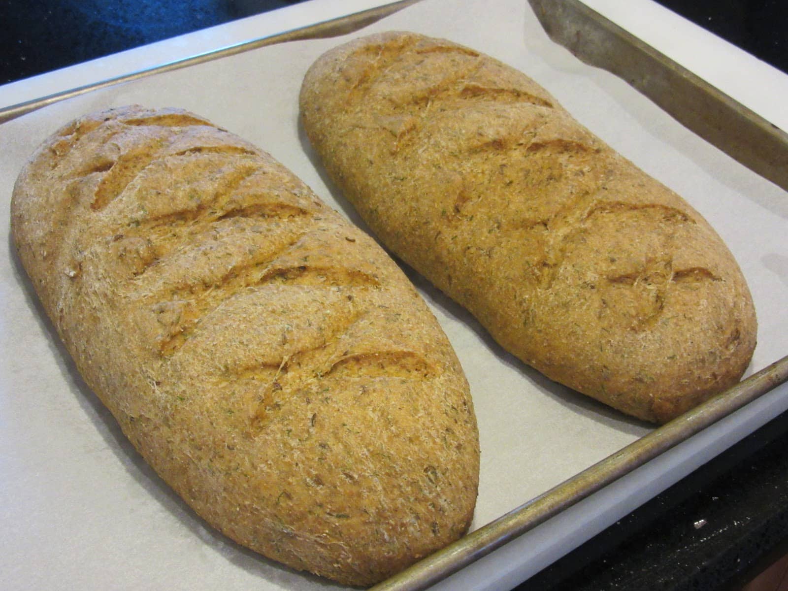 Homemade Rye Bread with Dill Recipe Kudos Kitchen by Renee
